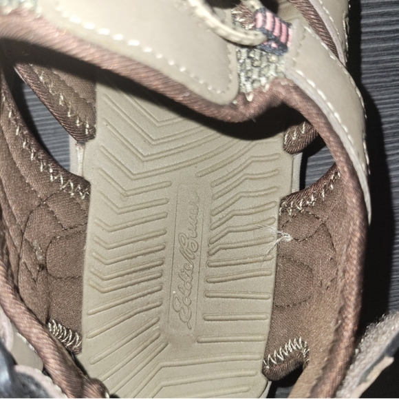 Eddie Bauer Womens Blakely Tan Hiking Walking Shoes Size 10 - Picture 8 of 13